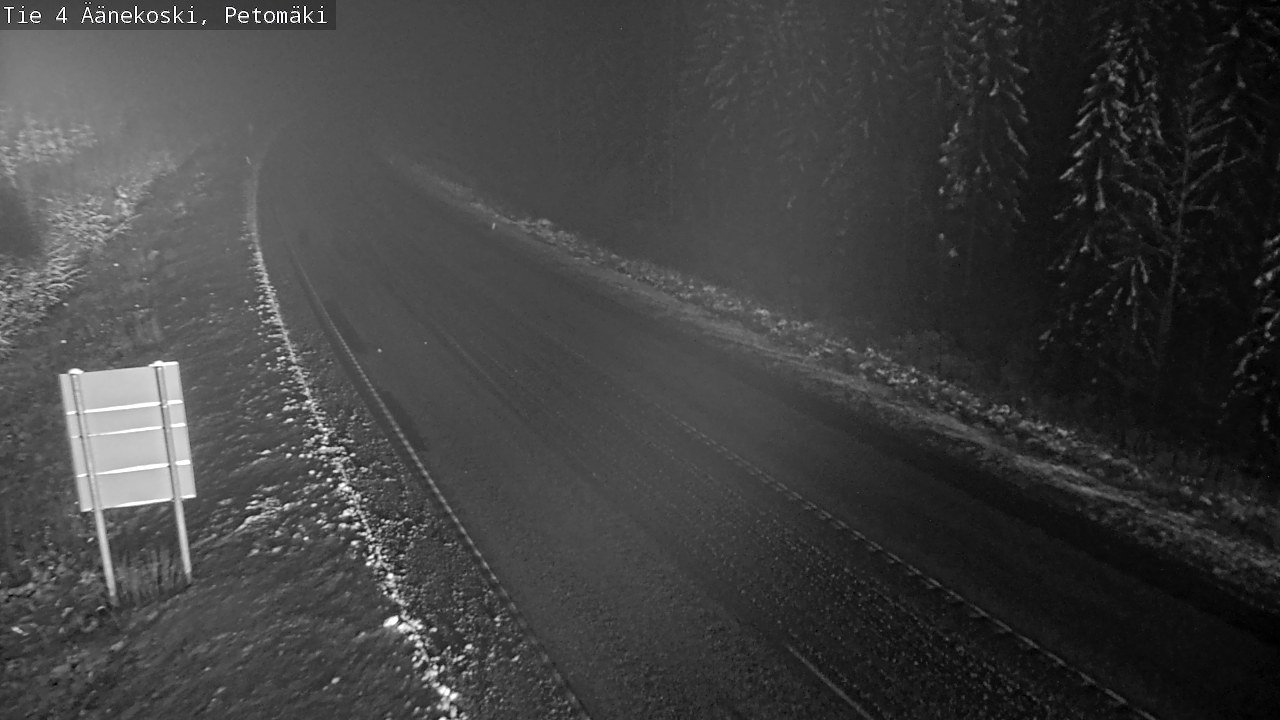 Weather Camera Image Road 4 Äänekoski. PetomäkiPetomäki, Äänekoski, Keski-Suomi
