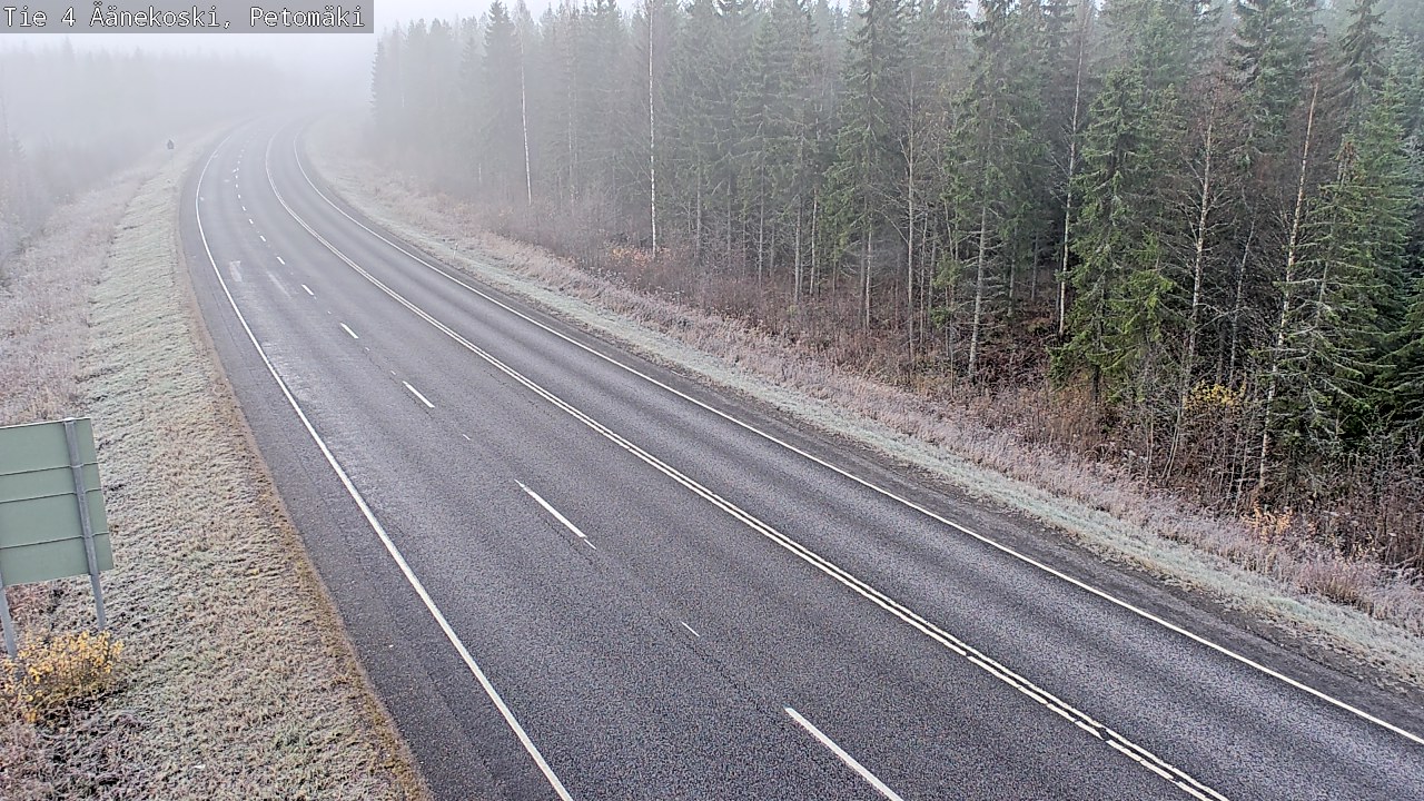 Kelikamerat Kuva Tie 4 Äänekoski. Petomäki, Äänekoski, Keski-Suomi