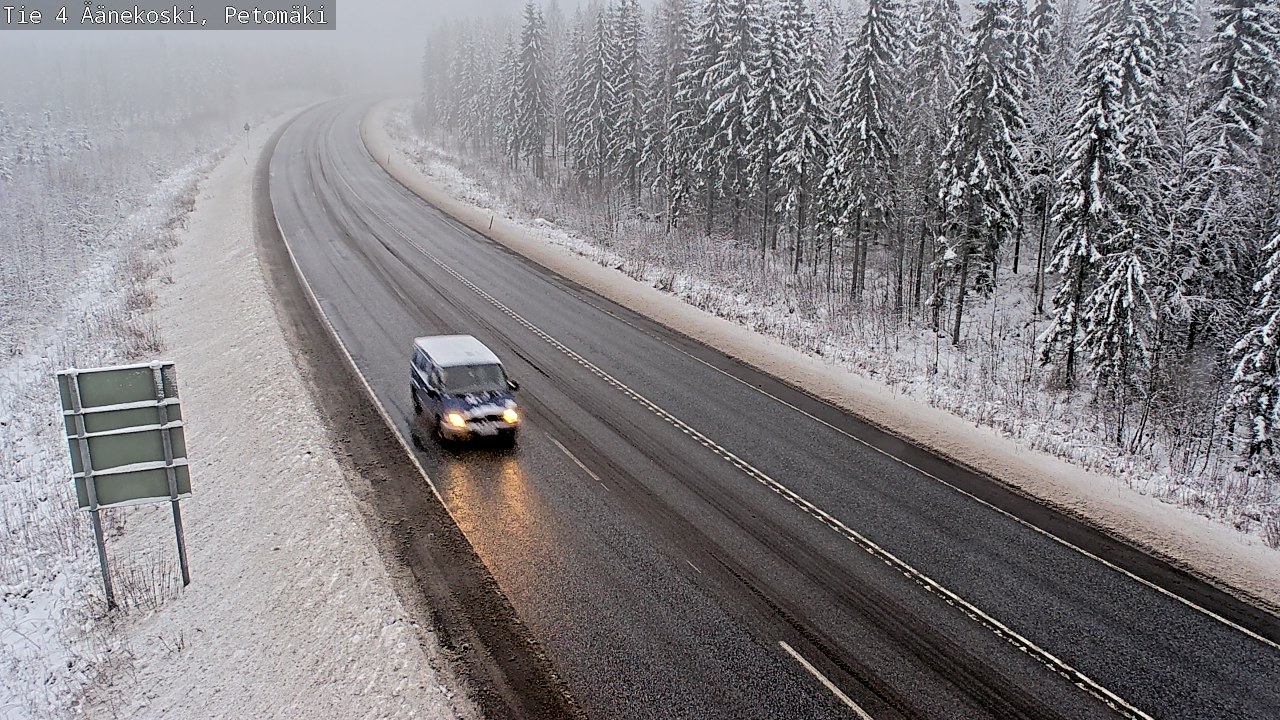 Weather Camera Image Road 4 Äänekoski. PetomäkiPetomäki, Äänekoski, Keski-Suomi