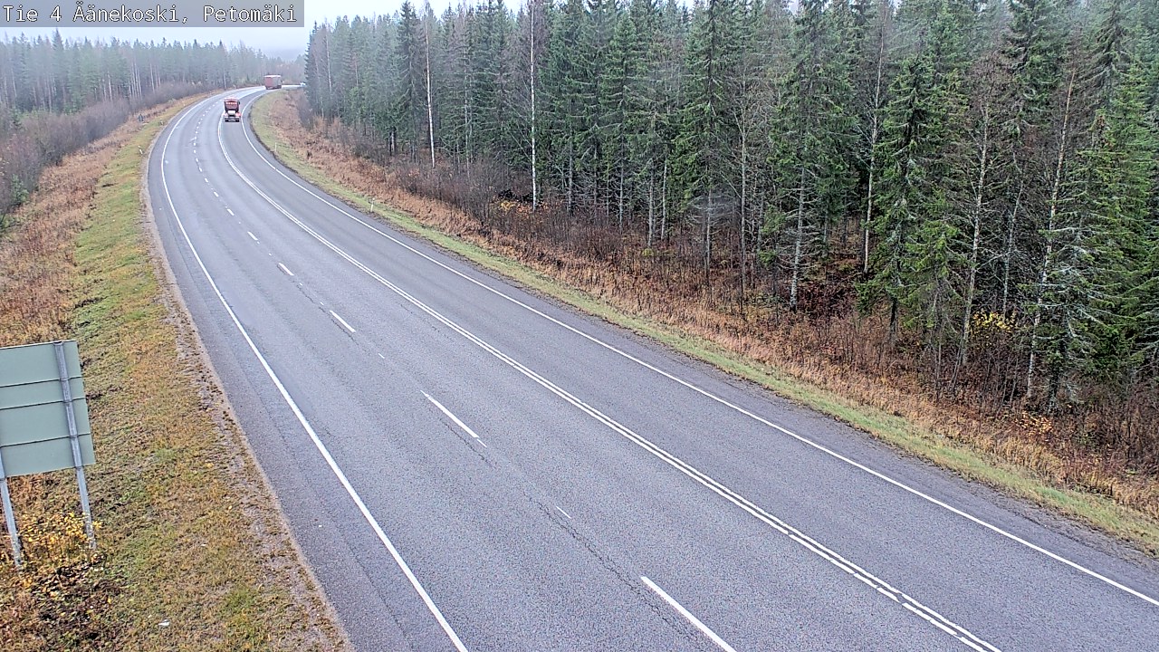 Kelikamerat Kuva Tie 4 Äänekoski. Petomäki, Äänekoski, Keski-Suomi