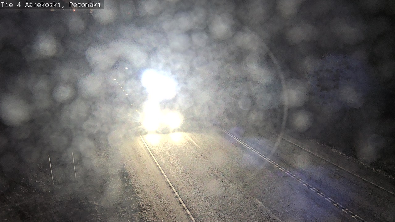 Weather Camera Image Road 4 Äänekoski. PetomäkiPetomäki, Äänekoski, Keski-Suomi