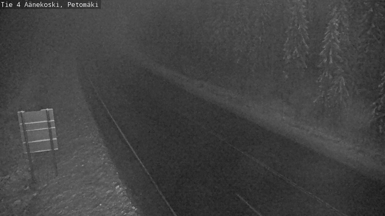 Weather Camera Image Road 4 Äänekoski. PetomäkiPetomäki, Äänekoski, Keski-Suomi