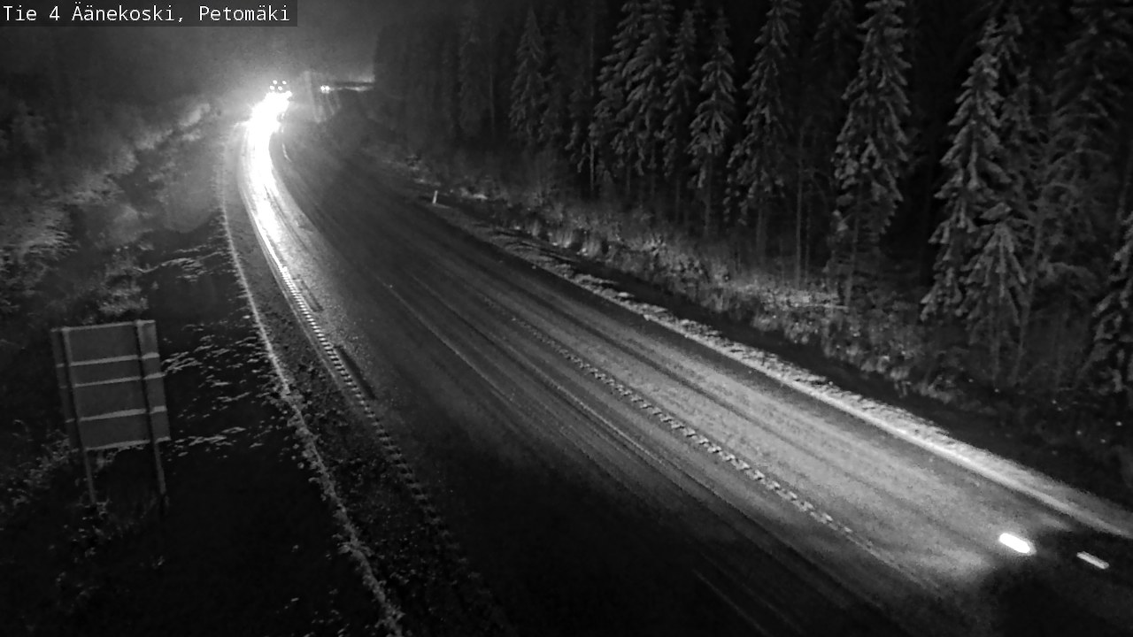 Weather Camera Image Road 4 Äänekoski. PetomäkiPetomäki, Äänekoski, Keski-Suomi