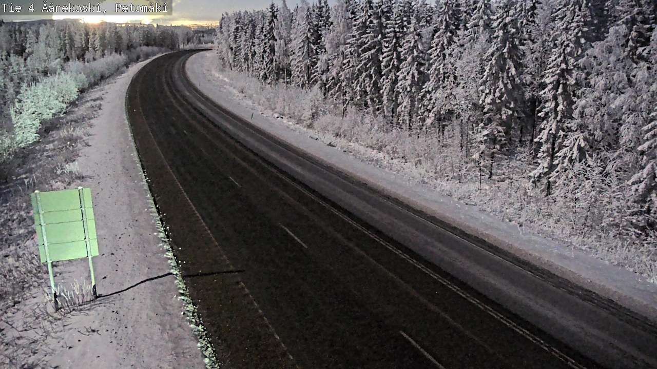 Kelikamerat Kuva Tie 4 Äänekoski. Petomäki, Äänekoski, Keski-Suomi