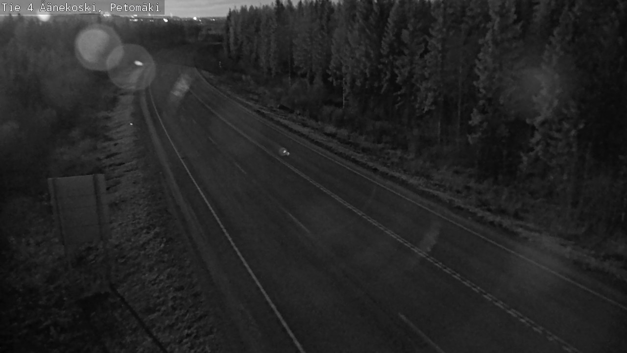 Weather Camera Image Väg 4 Äänekoski. PetomäkiPetomäki, Äänekoski, Keski-Suomi