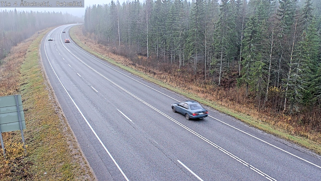 Kelikamerat Kuva Tie 4 Äänekoski. Petomäki, Äänekoski, Keski-Suomi