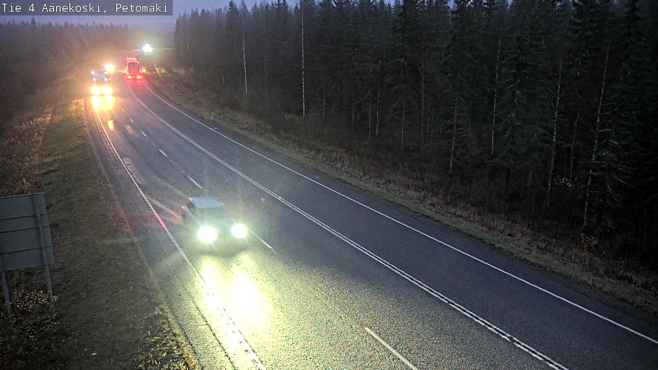 Kelikamerat Kuva Tie 4 Äänekoski. Petomäki, Äänekoski, Keski-Suomi