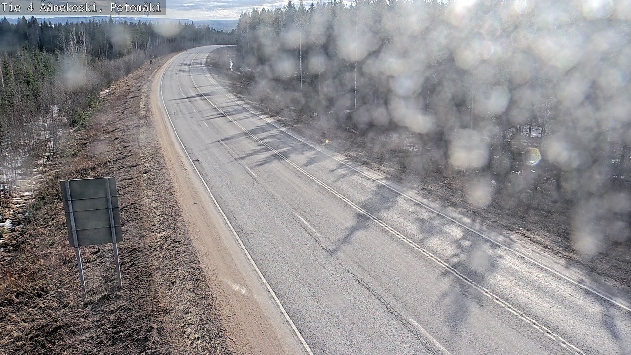 Weather Camera Image Road 4 Äänekoski. PetomäkiPetomäki, Äänekoski, Keski-Suomi