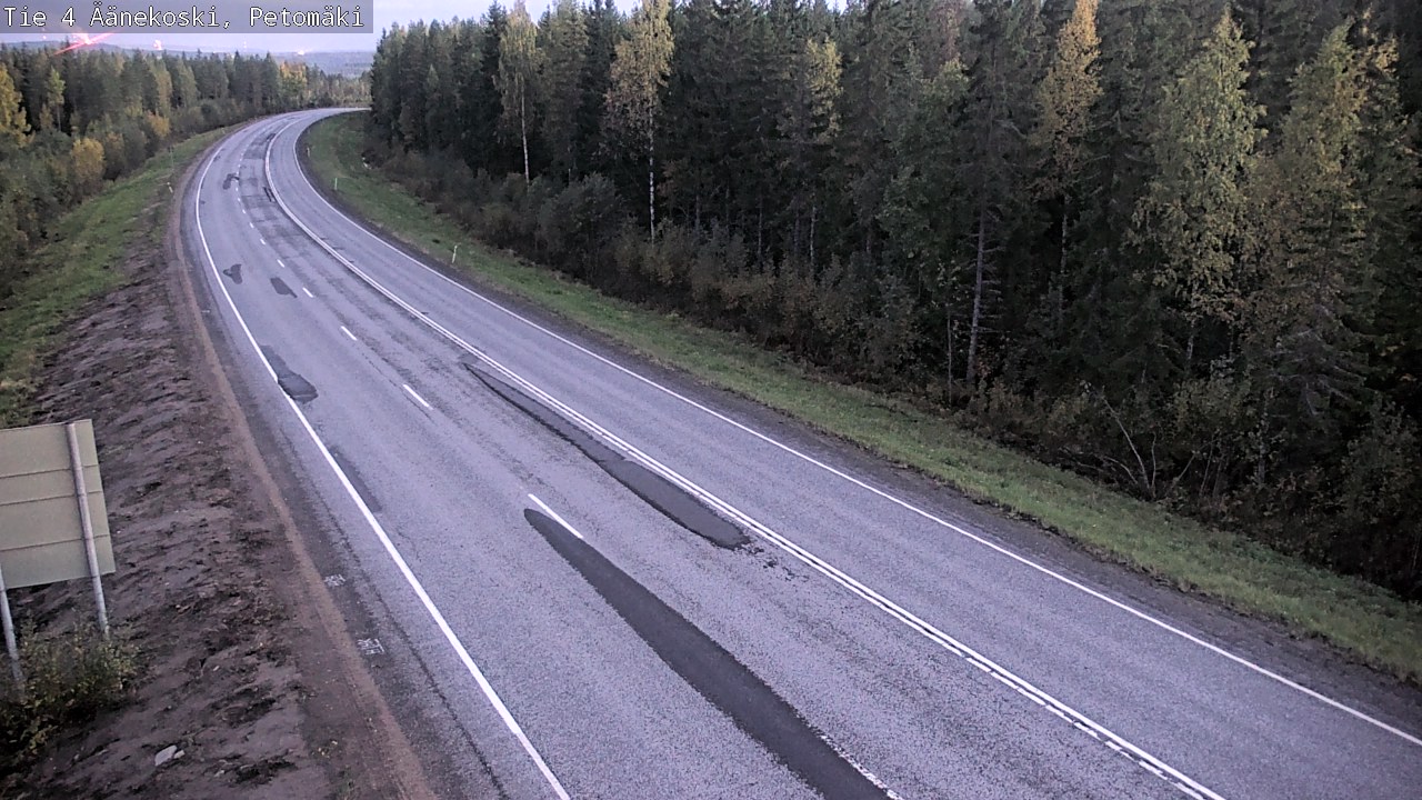 Kelikamerat Kuva Tie 4 Äänekoski. Petomäki, Äänekoski, Keski-Suomi