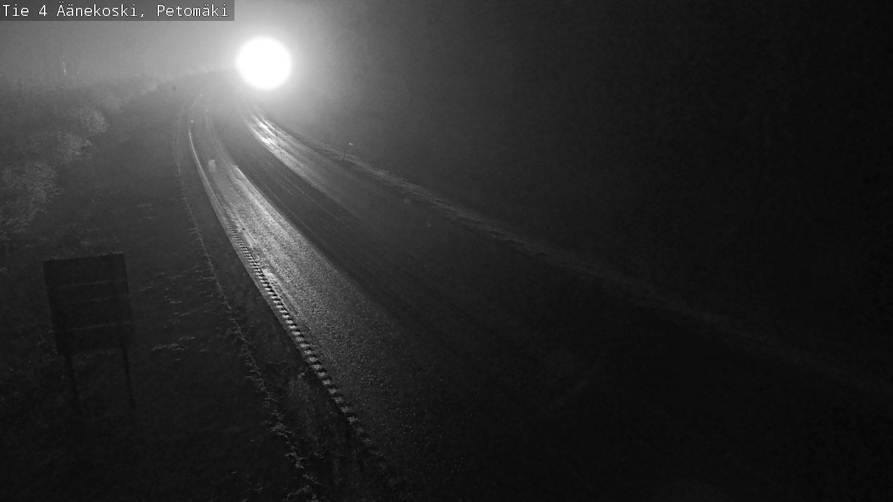 Weather Camera Image Road 4 Äänekoski. PetomäkiPetomäki, Äänekoski, Keski-Suomi