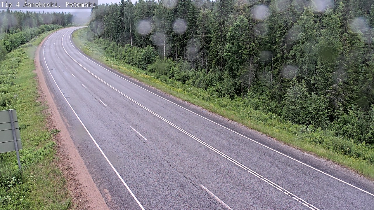 Kelikamerat Kuva Tie 4 Äänekoski. Petomäki, Äänekoski, Keski-Suomi