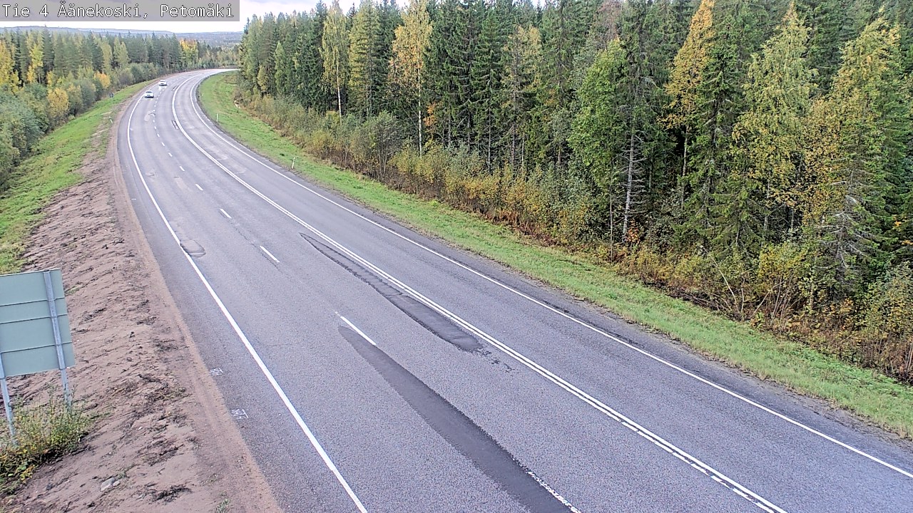 Kelikamerat Kuva Tie 4 Äänekoski. Petomäki, Äänekoski, Keski-Suomi