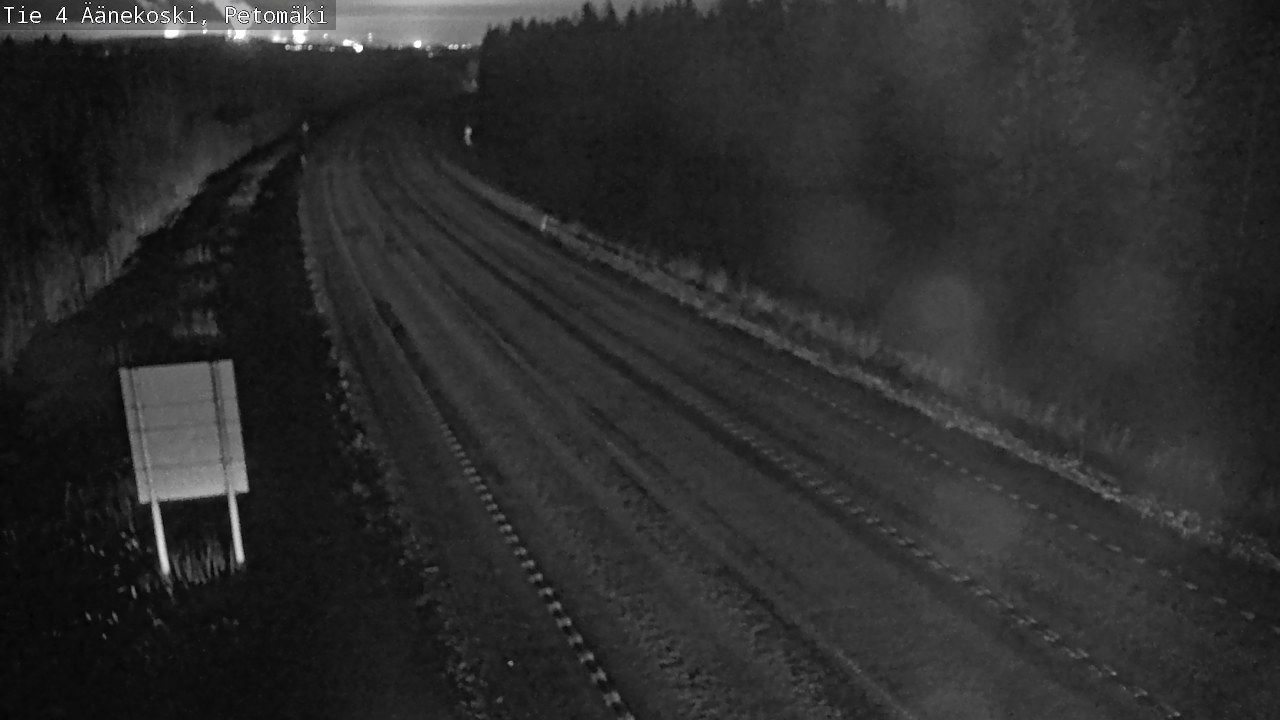 Weather Camera Image Road 4 Äänekoski. PetomäkiPetomäki, Äänekoski, Keski-Suomi