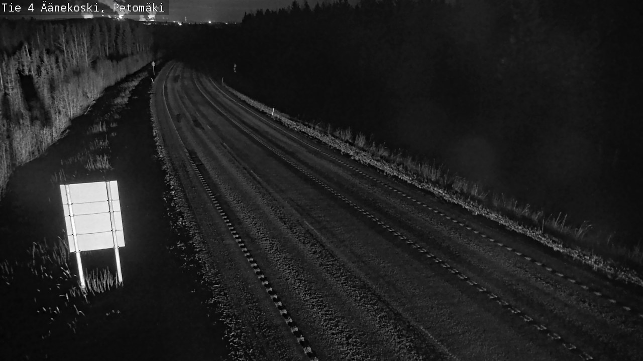 Weather Camera Image Road 4 Äänekoski. PetomäkiPetomäki, Äänekoski, Keski-Suomi
