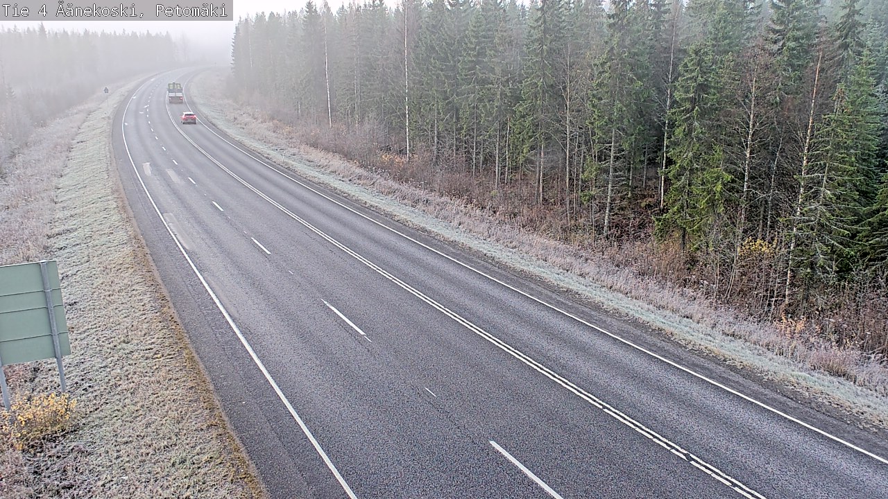 Kelikamerat Kuva Tie 4 Äänekoski. Petomäki, Äänekoski, Keski-Suomi