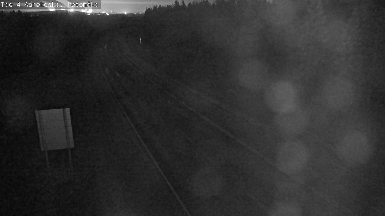 Weather Camera Image Road 4 Äänekoski. PetomäkiPetomäki, Äänekoski, Keski-Suomi