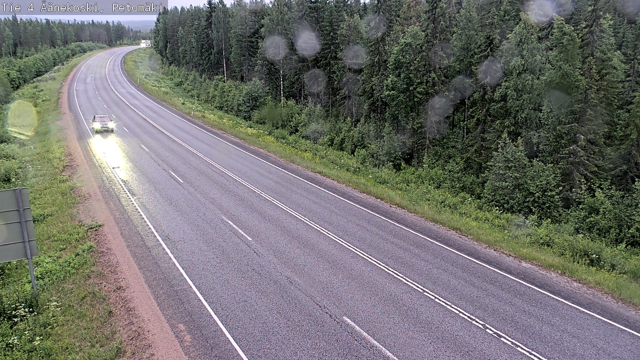 Kelikamerat Kuva Tie 4 Äänekoski. Petomäki, Äänekoski, Keski-Suomi