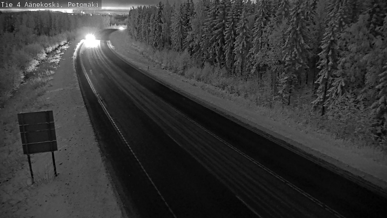 Kelikamerat Kuva Tie 4 Äänekoski. Petomäki, Äänekoski, Keski-Suomi