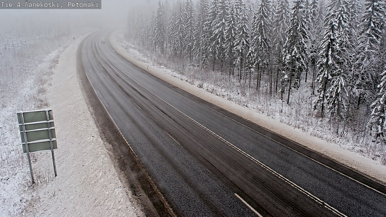 Kelikamerat Kuva Tie 4 Äänekoski. Petomäki, Äänekoski, Keski-Suomi