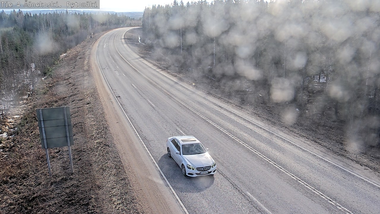 Weather Camera Image Road 4 Äänekoski. PetomäkiPetomäki, Äänekoski, Keski-Suomi