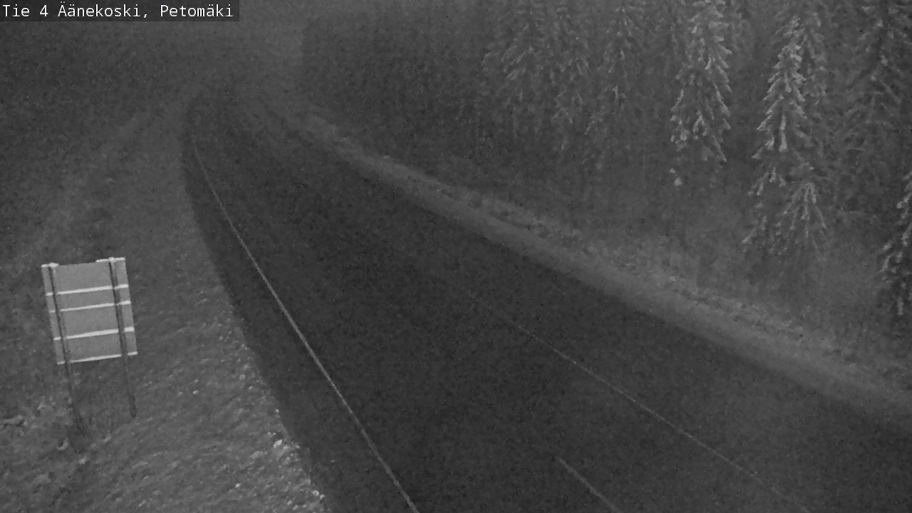 Weather Camera Image Road 4 Äänekoski. PetomäkiPetomäki, Äänekoski, Keski-Suomi