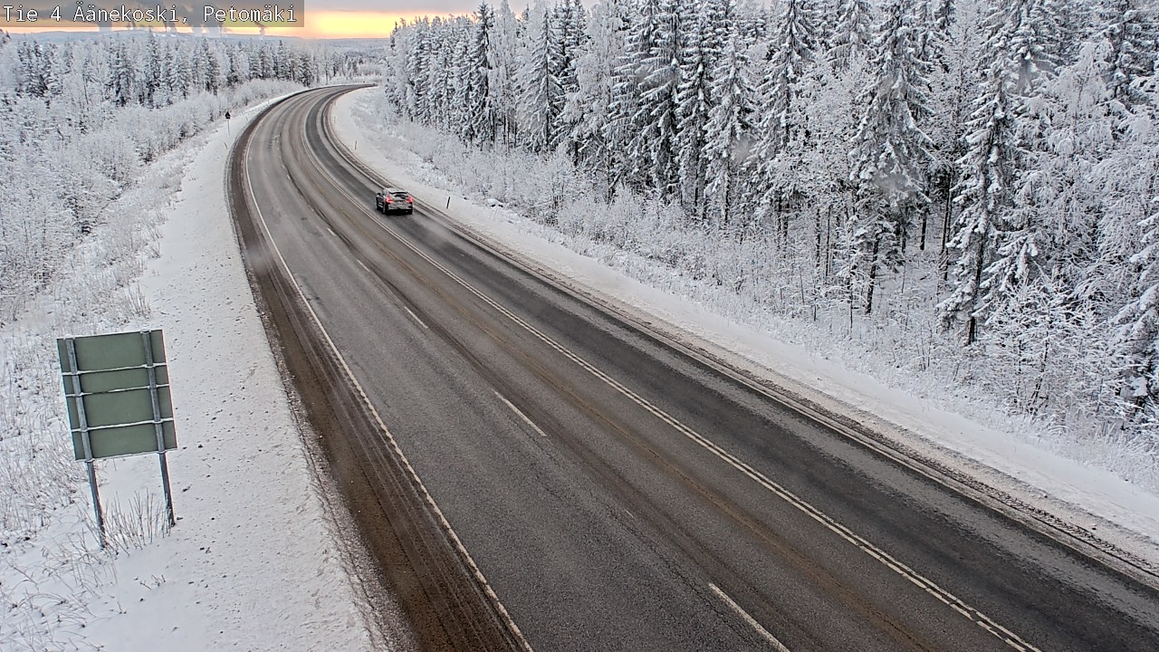 Kelikamerat Kuva Tie 4 Äänekoski. Petomäki, Äänekoski, Keski-Suomi