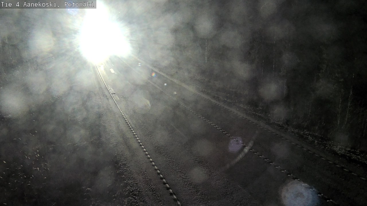 Weather Camera Image Road 4 Äänekoski. PetomäkiPetomäki, Äänekoski, Keski-Suomi