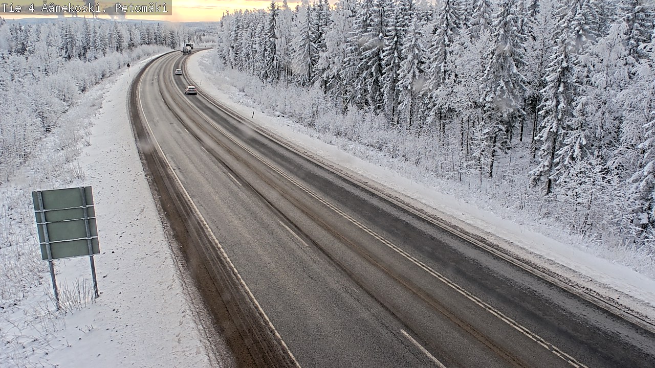 Kelikamerat Kuva Tie 4 Äänekoski. Petomäki, Äänekoski, Keski-Suomi