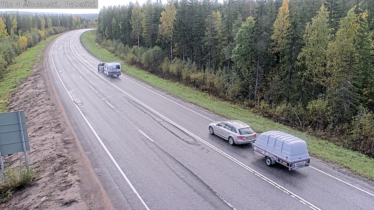 Kelikamerat Kuva Tie 4 Äänekoski. Petomäki, Äänekoski, Keski-Suomi