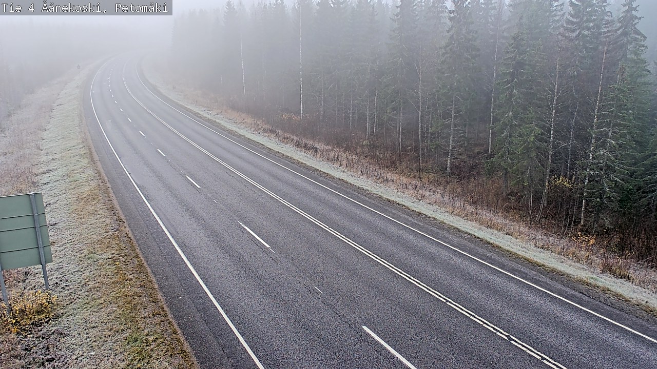 Kelikamerat Kuva Tie 4 Äänekoski. Petomäki, Äänekoski, Keski-Suomi
