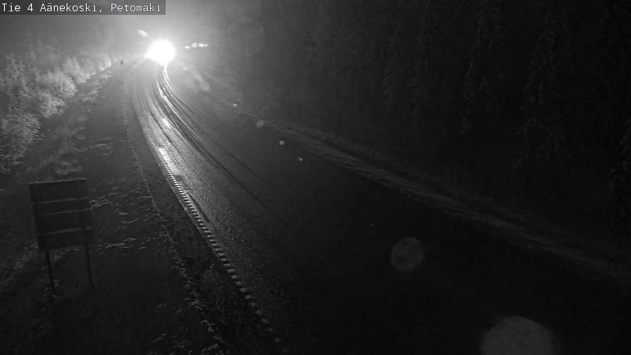 Weather Camera Image Road 4 Äänekoski. PetomäkiPetomäki, Äänekoski, Keski-Suomi