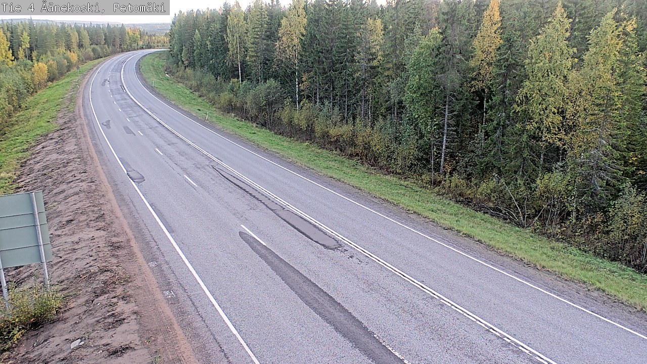 Kelikamerat Kuva Tie 4 Äänekoski. Petomäki, Äänekoski, Keski-Suomi
