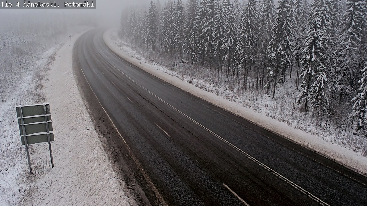 Kelikamerat Kuva Tie 4 Äänekoski. Petomäki, Äänekoski, Keski-Suomi