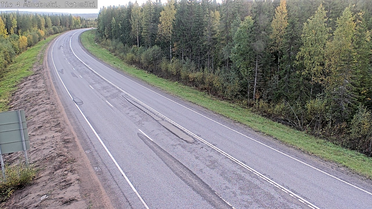 Kelikamerat Kuva Tie 4 Äänekoski. Petomäki, Äänekoski, Keski-Suomi