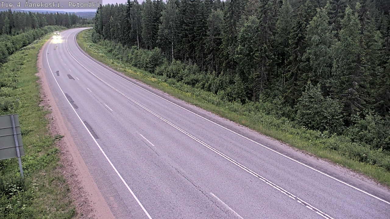 Kelikamerat Kuva Tie 4 Äänekoski. Petomäki, Äänekoski, Keski-Suomi