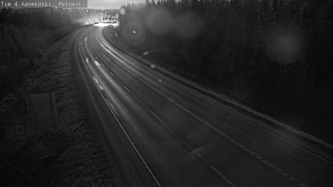 Weather Camera Image Road 4 Äänekoski. PetomäkiPetomäki, Äänekoski, Keski-Suomi