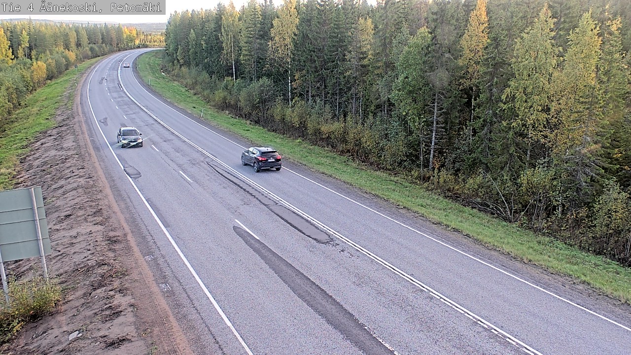 Kelikamerat Kuva Tie 4 Äänekoski. Petomäki, Äänekoski, Keski-Suomi