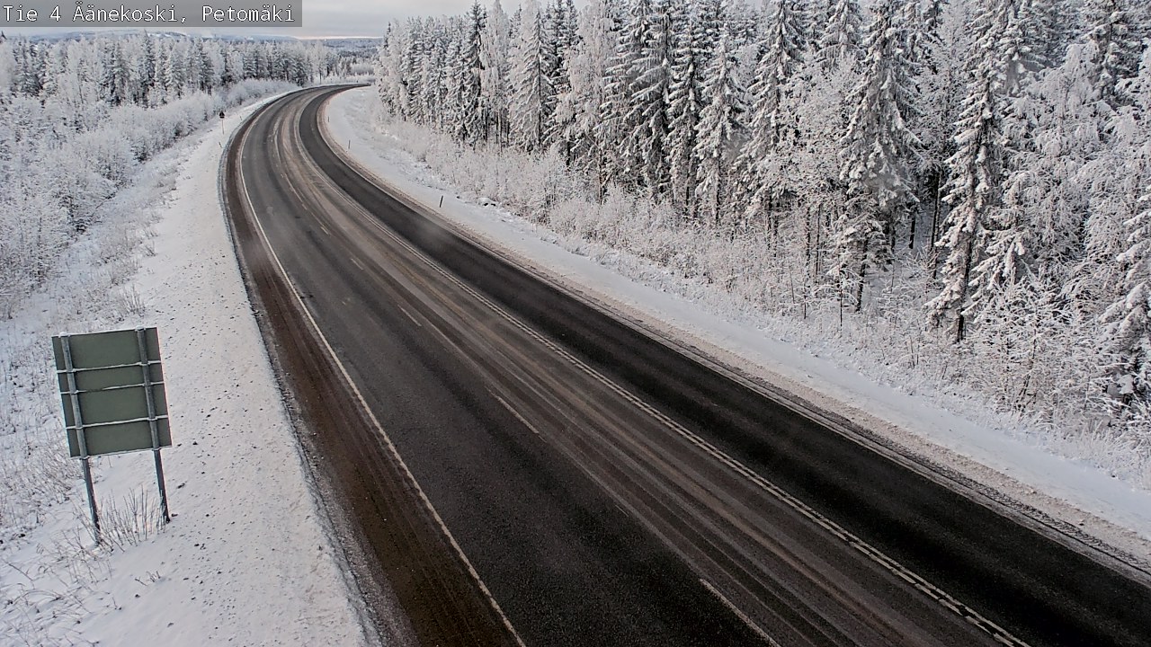 Kelikamerat Kuva Tie 4 Äänekoski. Petomäki, Äänekoski, Keski-Suomi
