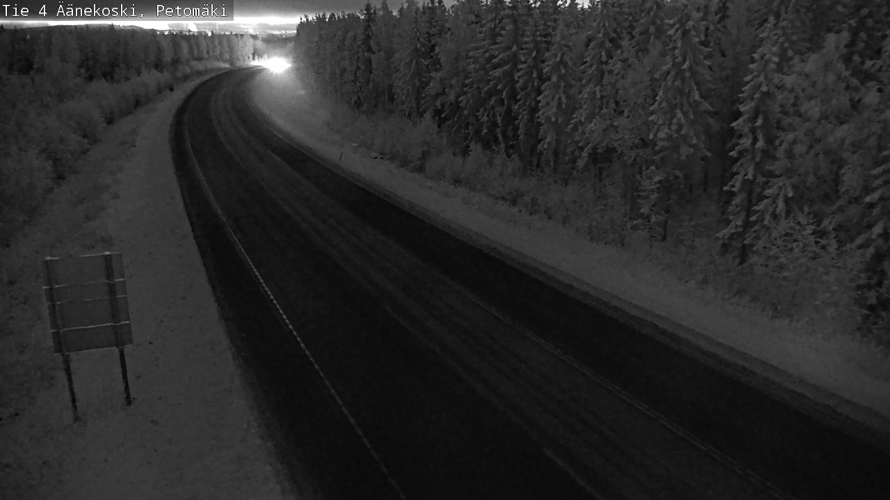 Kelikamerat Kuva Tie 4 Äänekoski. Petomäki, Äänekoski, Keski-Suomi