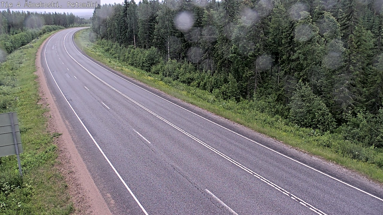 Kelikamerat Kuva Tie 4 Äänekoski. Petomäki, Äänekoski, Keski-Suomi