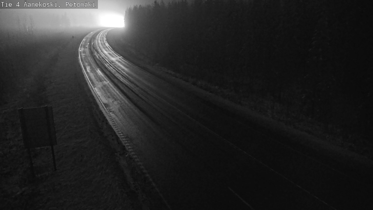 Weather Camera Image Road 4 Äänekoski. PetomäkiPetomäki, Äänekoski, Keski-Suomi
