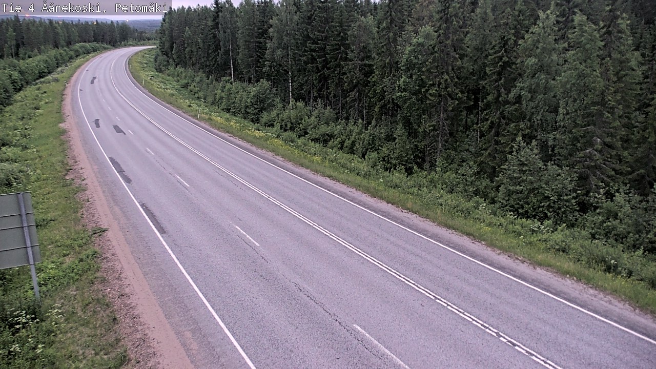 Kelikamerat Kuva Tie 4 Äänekoski. Petomäki, Äänekoski, Keski-Suomi