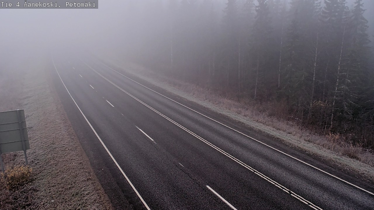 Kelikamerat Kuva Tie 4 Äänekoski. Petomäki, Äänekoski, Keski-Suomi