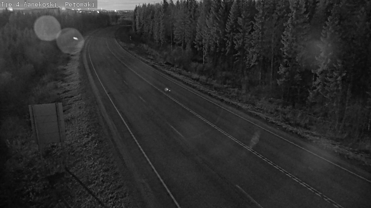 Weather Camera Image Väg 4 Äänekoski. PetomäkiPetomäki, Äänekoski, Keski-Suomi