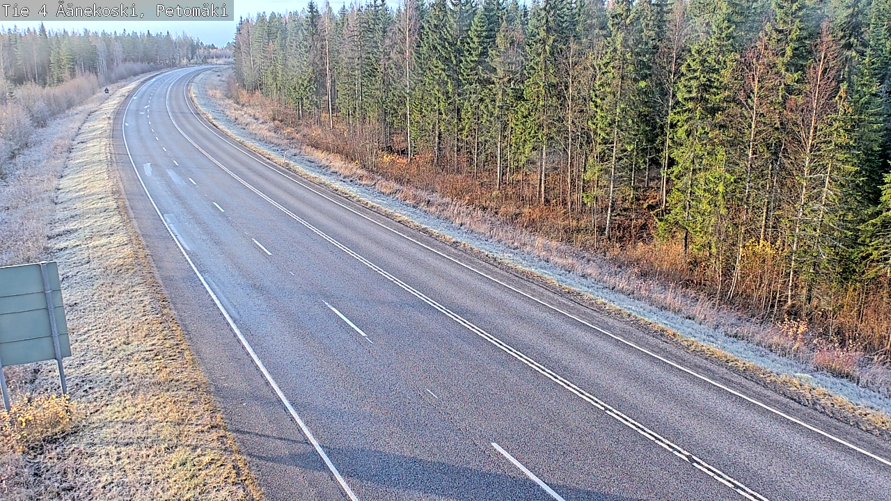 Kelikamerat Kuva Tie 4 Äänekoski. Petomäki, Äänekoski, Keski-Suomi