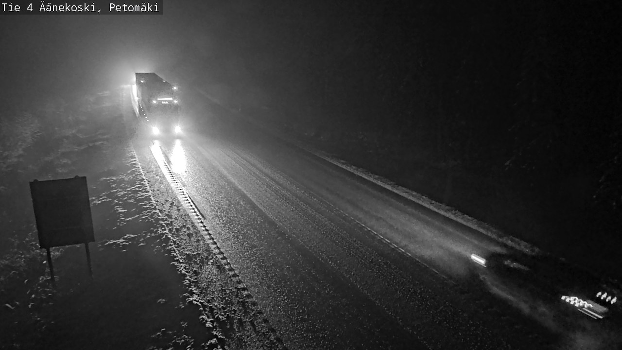 Weather Camera Image Road 4 Äänekoski. PetomäkiPetomäki, Äänekoski, Keski-Suomi