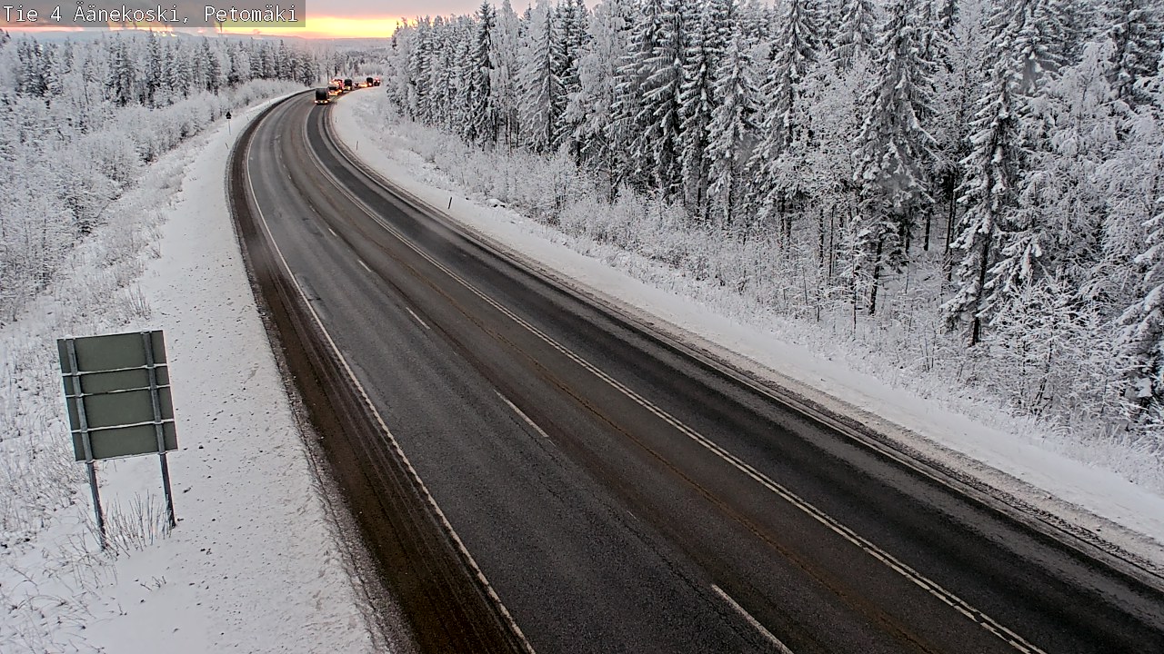 Kelikamerat Kuva Tie 4 Äänekoski. Petomäki, Äänekoski, Keski-Suomi