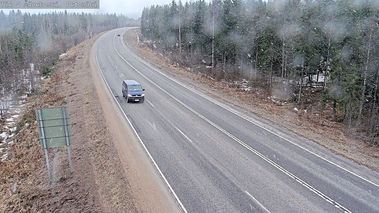Kelikamerat Kuva Tie 4 Äänekoski. Petomäki, Äänekoski, Keski-Suomi