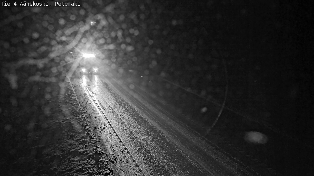 Weather Camera Image Road 4 Äänekoski. PetomäkiPetomäki, Äänekoski, Keski-Suomi