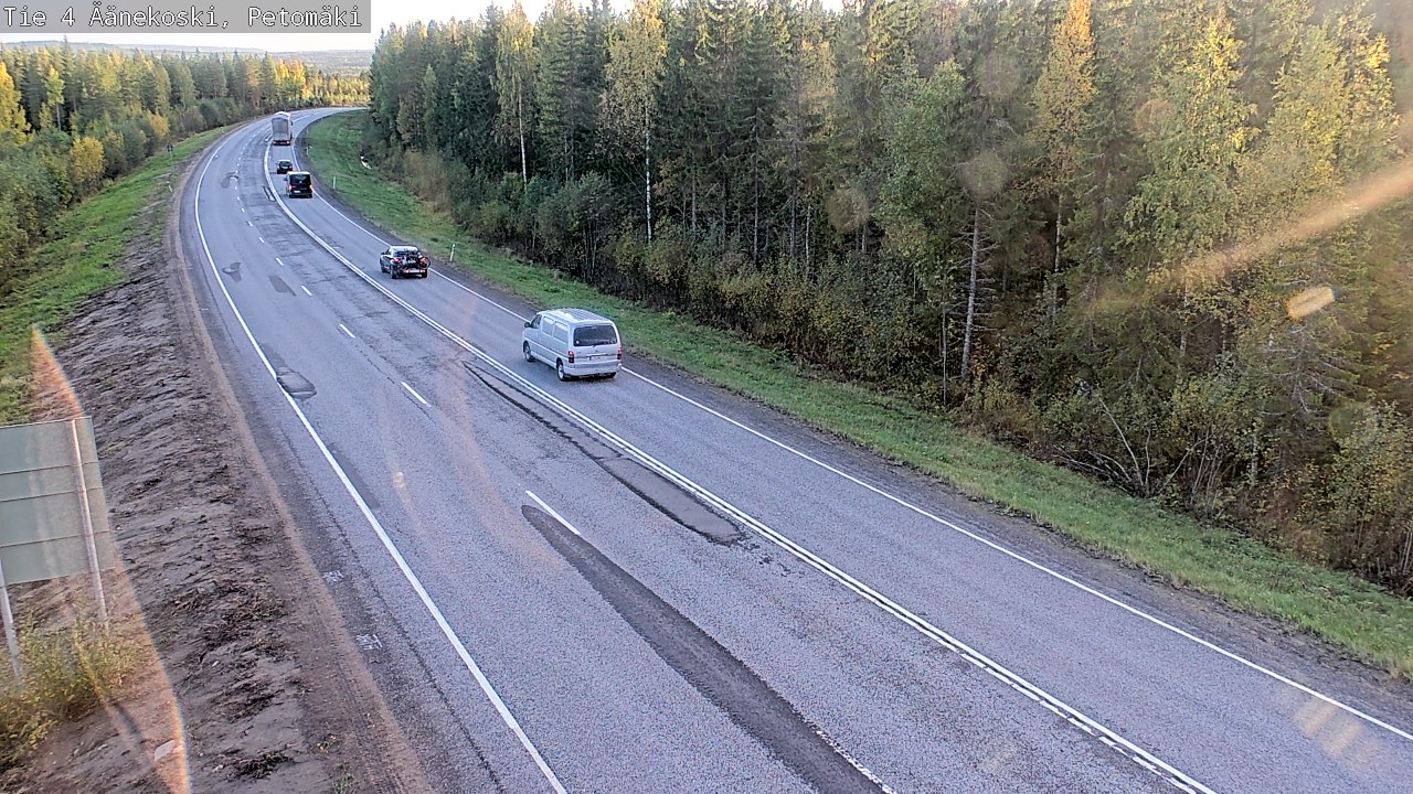Kelikamerat Kuva Tie 4 Äänekoski. Petomäki, Äänekoski, Keski-Suomi